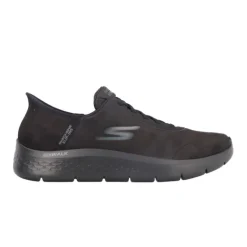 Baskets*Skechers Slip Ins Go Walk Flex Smooth Motion Black
